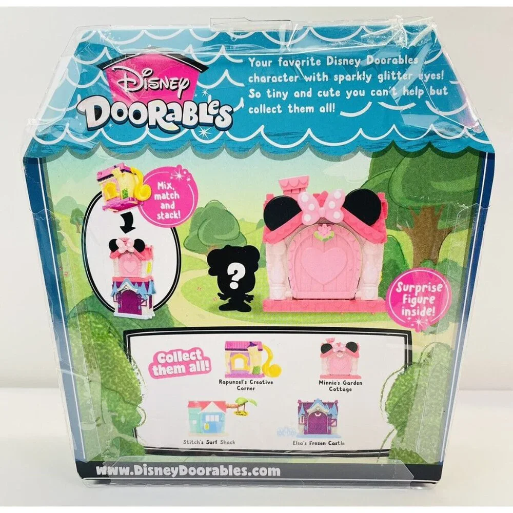 Disney Doorables ~Minnie's Garden Cottage ~Mystery Figure New (#8833)